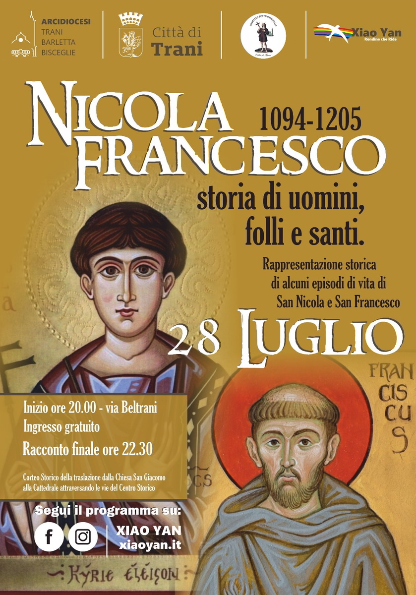 1094-1205 san Nicola san Francesco Storie uomini folli e santi Trani
