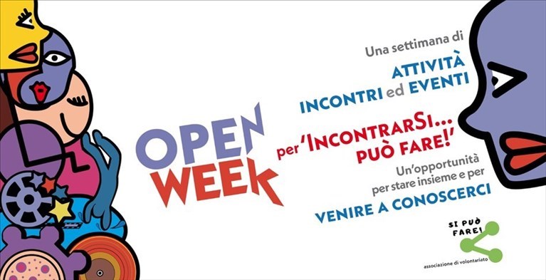 banner Open Week associazione Si può fare Andria