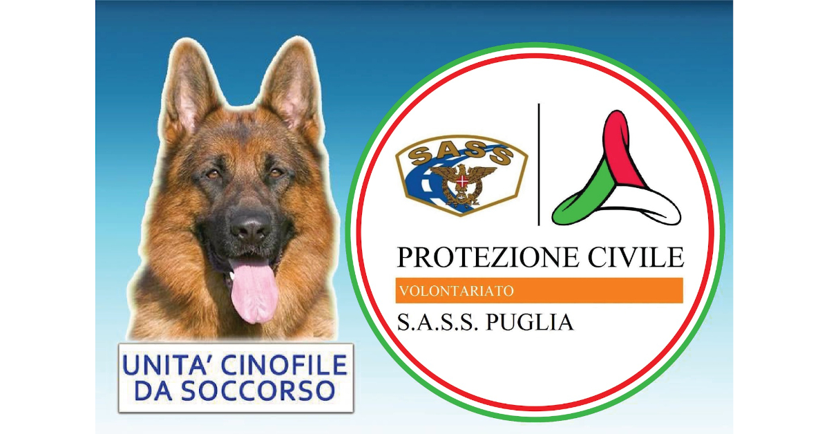 Banner S.A.S.S. Puglia Protezione Civile OdV