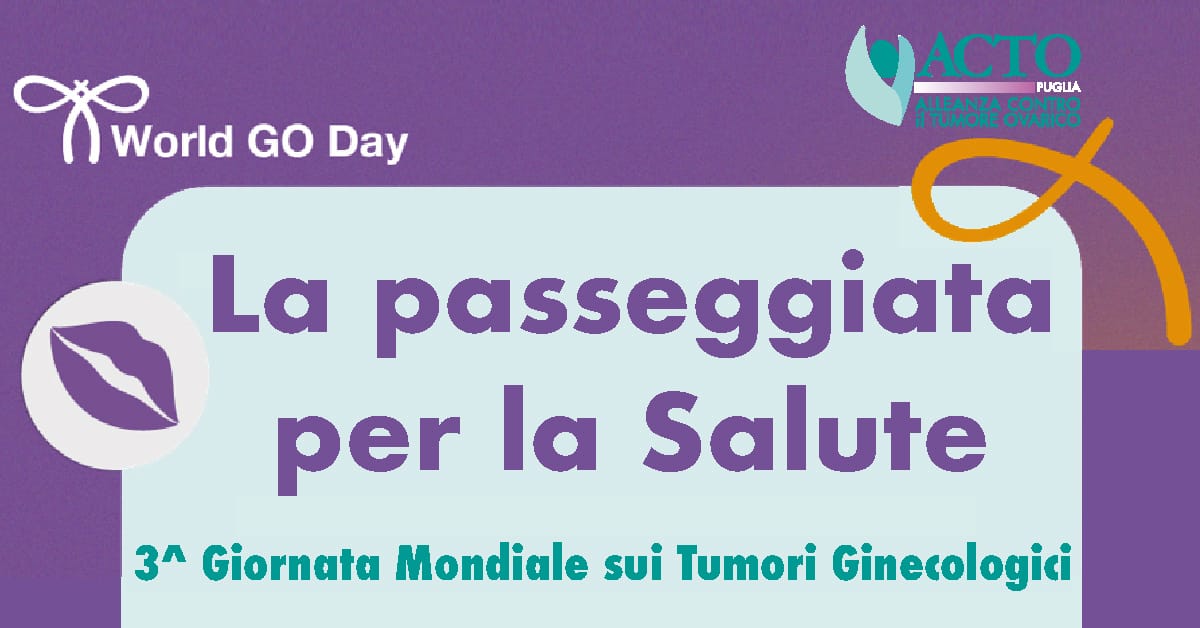 Banner Giornata Mondiale dei Tumori Ginecologici 2021 ACTO Puglia