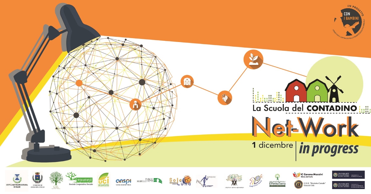 Banner La Scuola del Contadino Network in progress