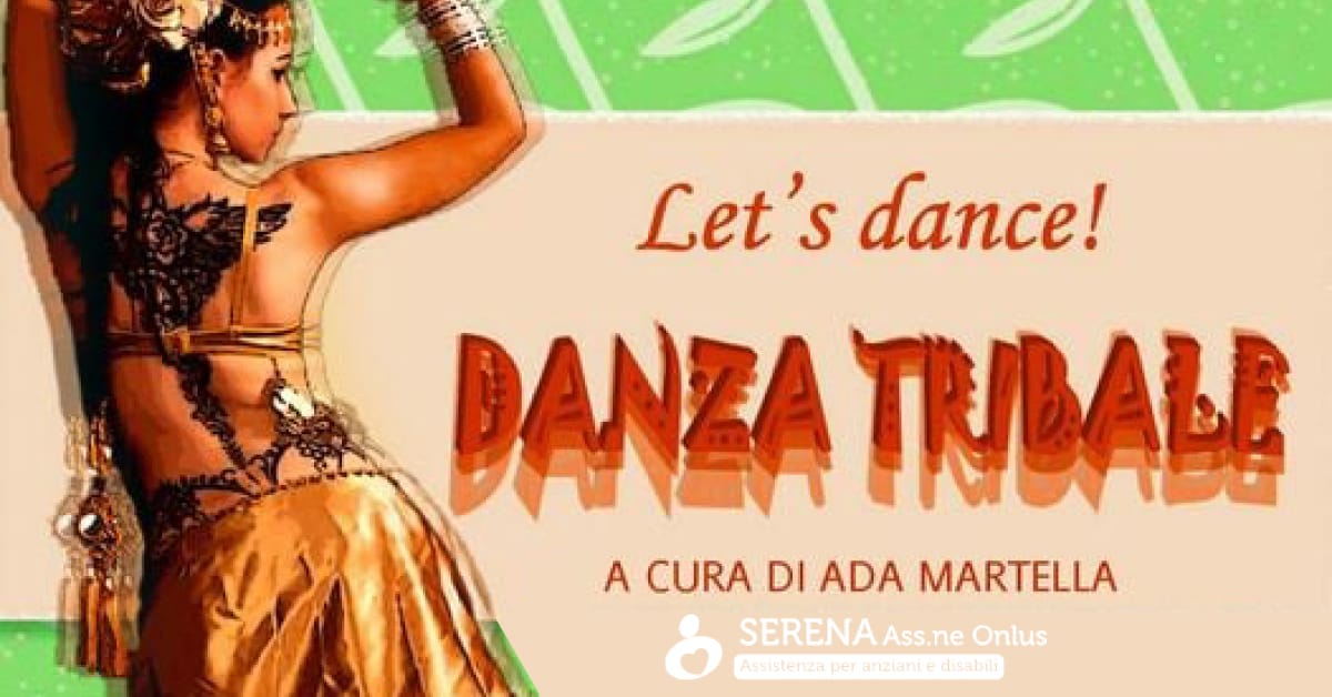 Banner Lezione di danza tribale Associazione Serena