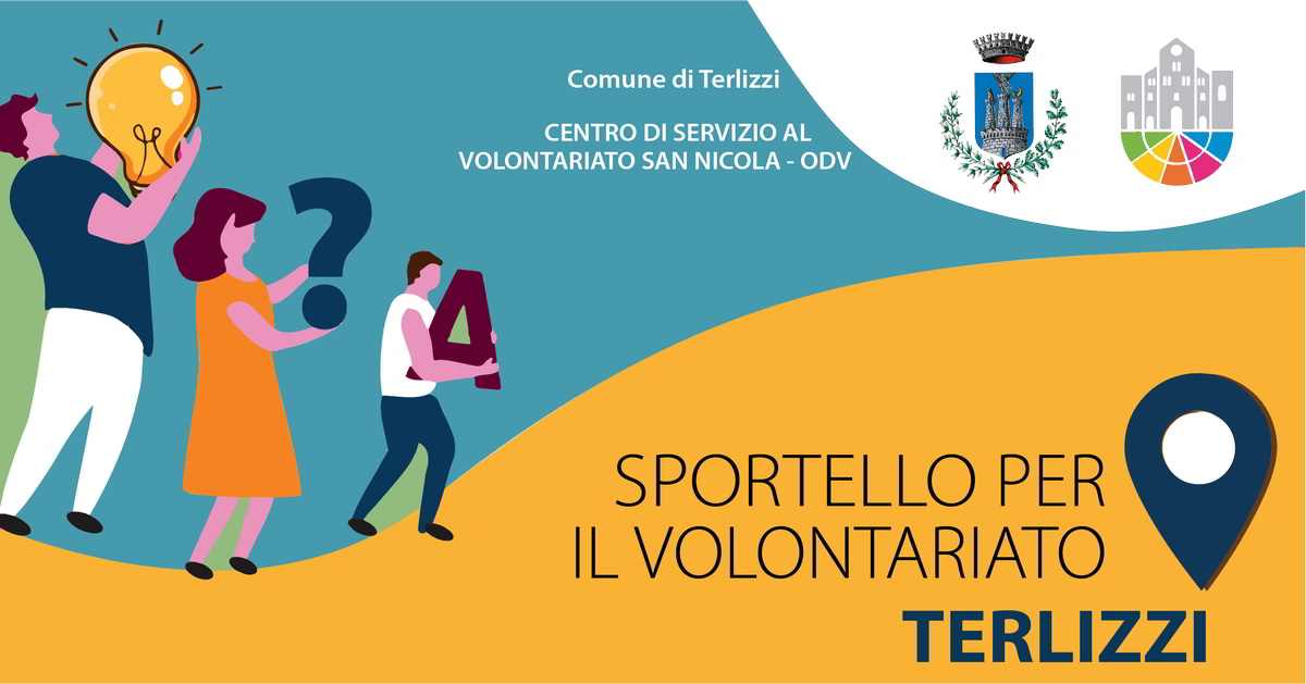 Banner Sportello per il Volontariato Terlizzi CSV San Nicola