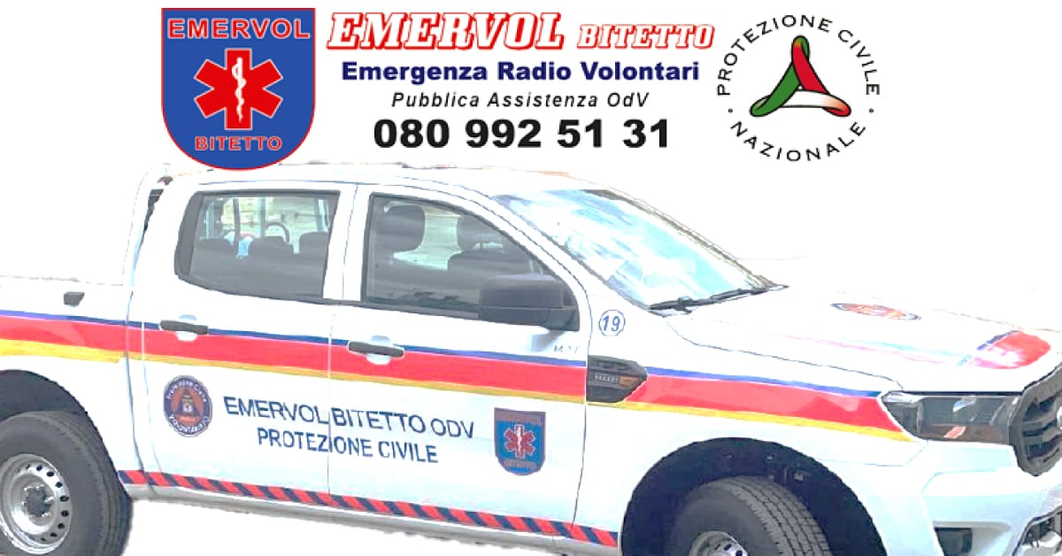 Banner nuovo Pick Up Emervol Bittetto OdV Fondazione Puglia