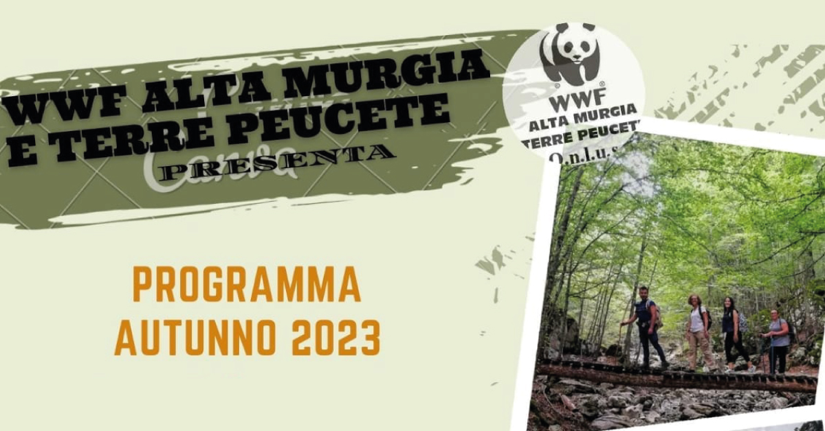 banner WWF Alta Murgia e Terre Peucete 2023
