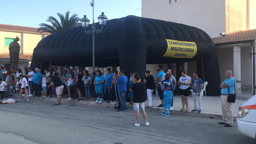 Dal 22 al 26 Giugno 2026, la Confraternita di Misericordia di Andria organizza il Campo Scuola “Anch'io sono la Protezione Civile” per ragazze e ragazzi da 10 a 13 anni, presso l'ex scuola di Montegrosso in piazza San Isidoro.