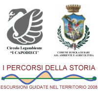 I percorsi della Storia, escursioni guidate nel territorio 2008