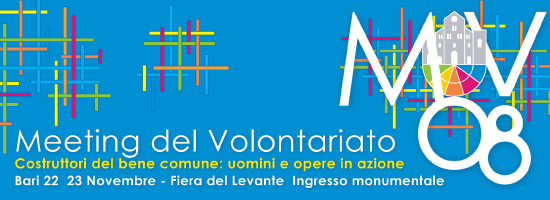 Meeting del Volontariato 2008 - Costruttori del bene comune: uomini e opere in azione