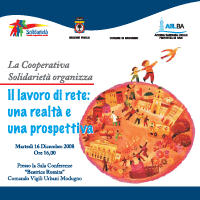 Il lavoro di rete: una realtà e una prospettiva