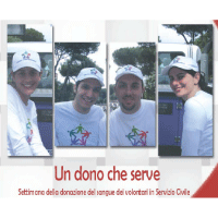 Settimana di donazione del sangue dei volontari in SCN