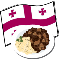 Piatti tipici della Georgia alla Festa del Borgo Antico