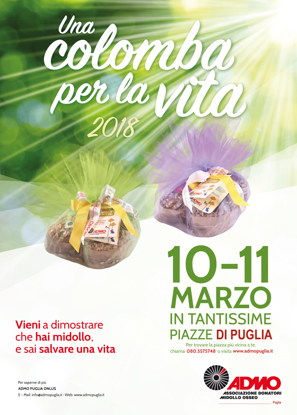 una colomba per la vita