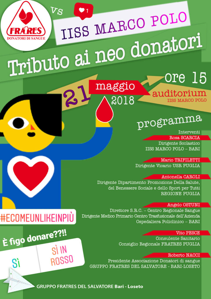 donatori sangue