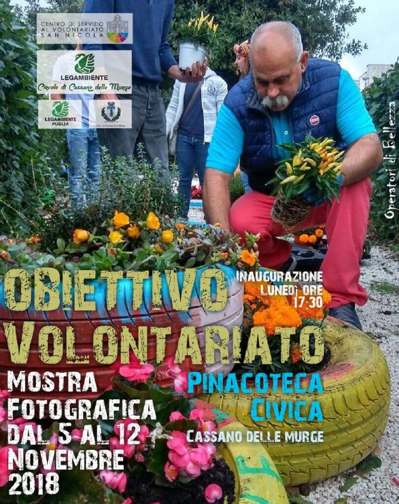 obiettivo volontariato