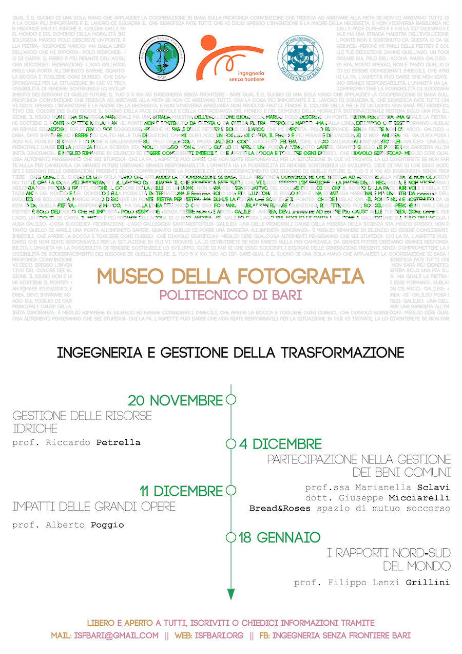 ingegneria senza frontiere