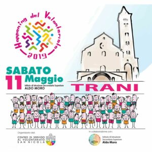 banner Happening del Volontariato 11 maggio 2019 Trani