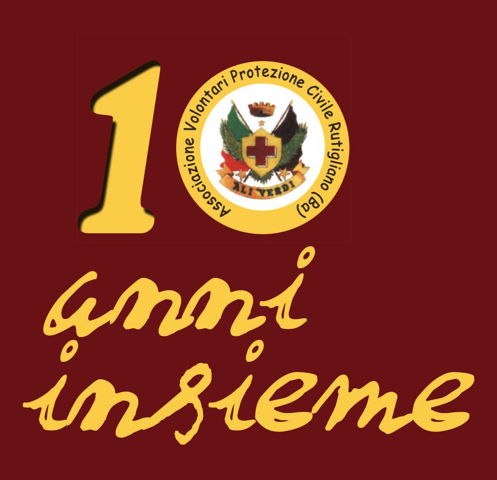 banner 10 anni insieme ALI VERDI Rutigliano