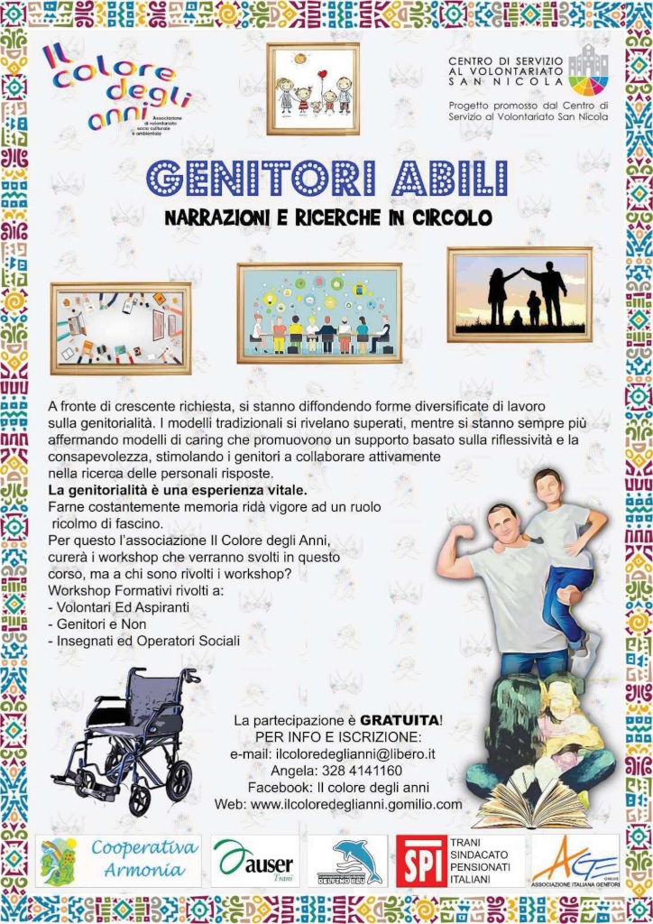 Locandina Genitori abili 2019