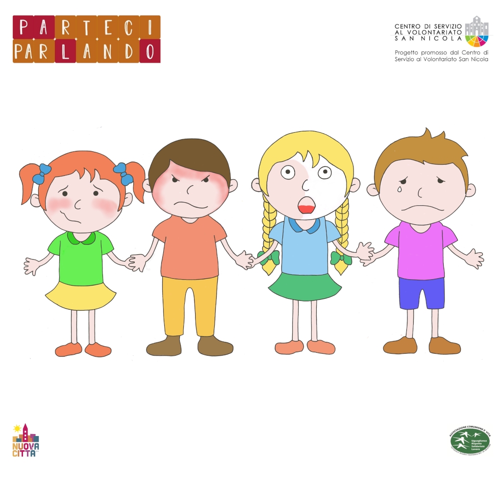 banner Gestire emozioni adolescenti Parteciparlando progetto CSVSN