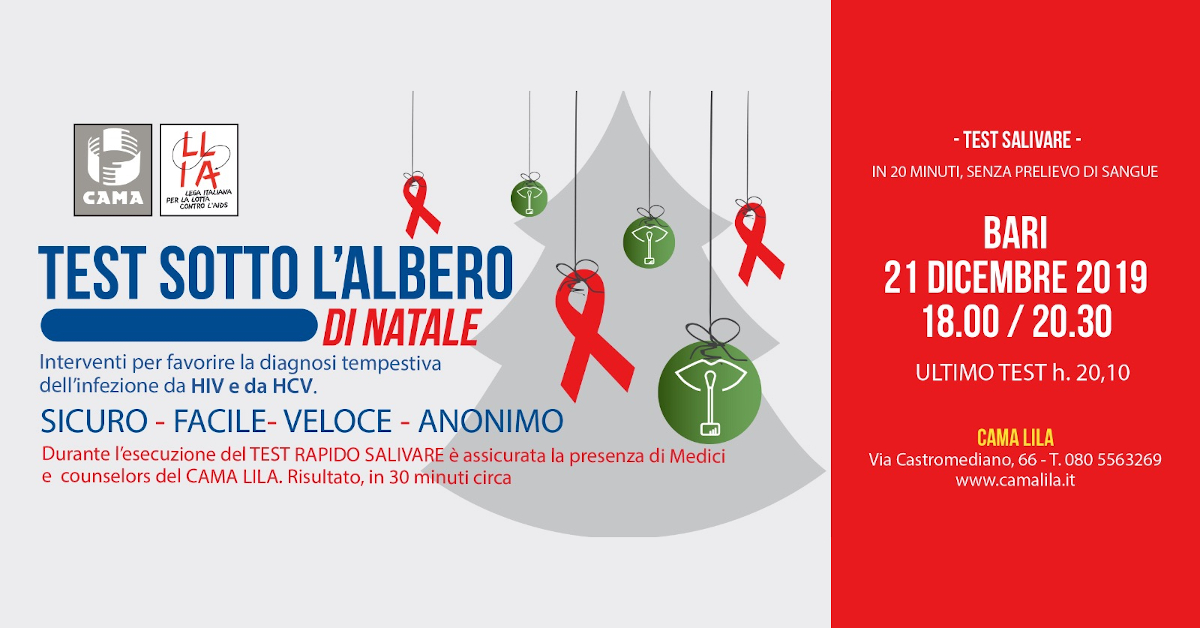 Test sotto l'Albero di Natale - Cama Lila 2019