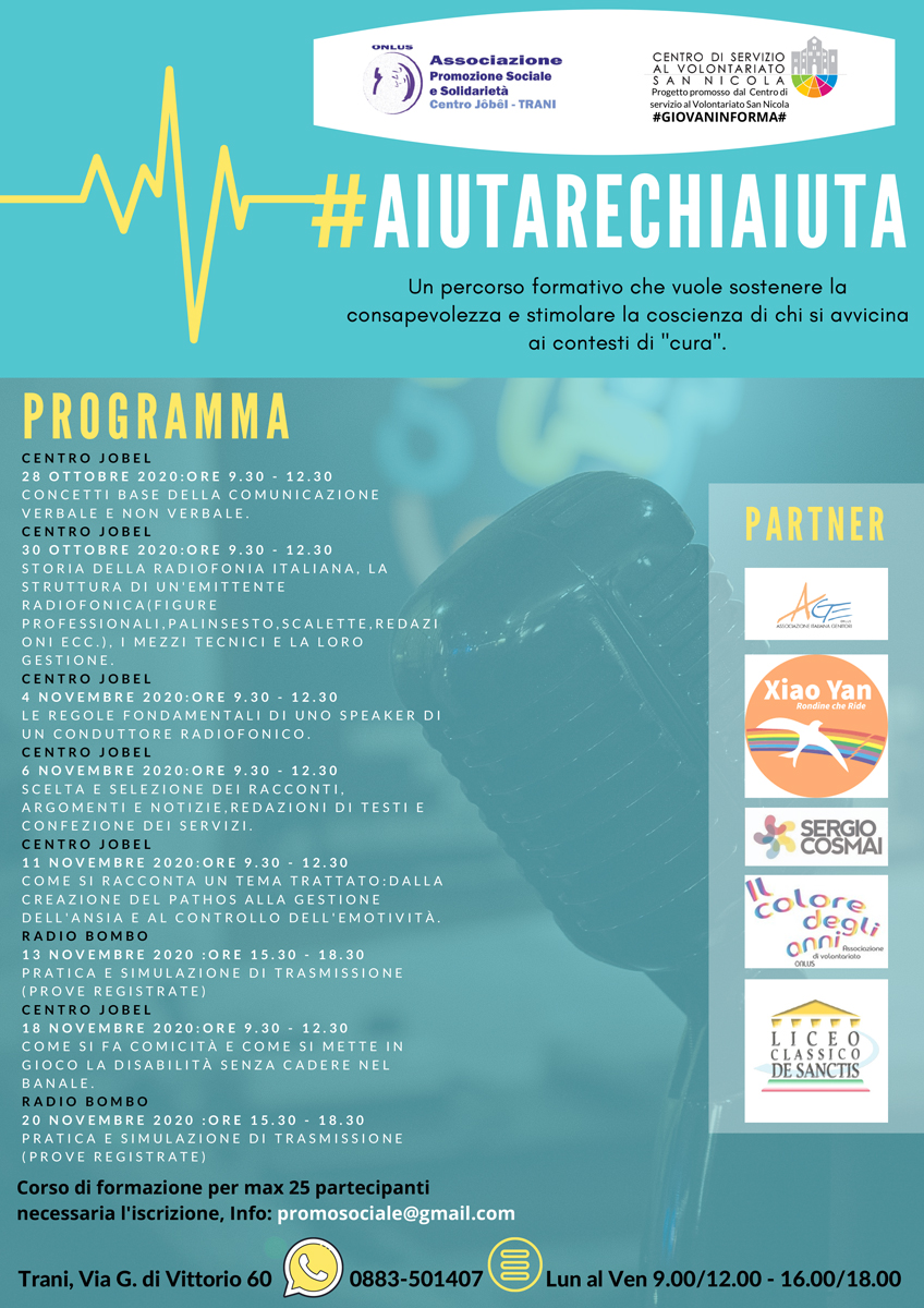 Locandina-Help-#aiutarechiaiuta-associazione-promozione-sociale-solidarieta-trani-#giovaninforma