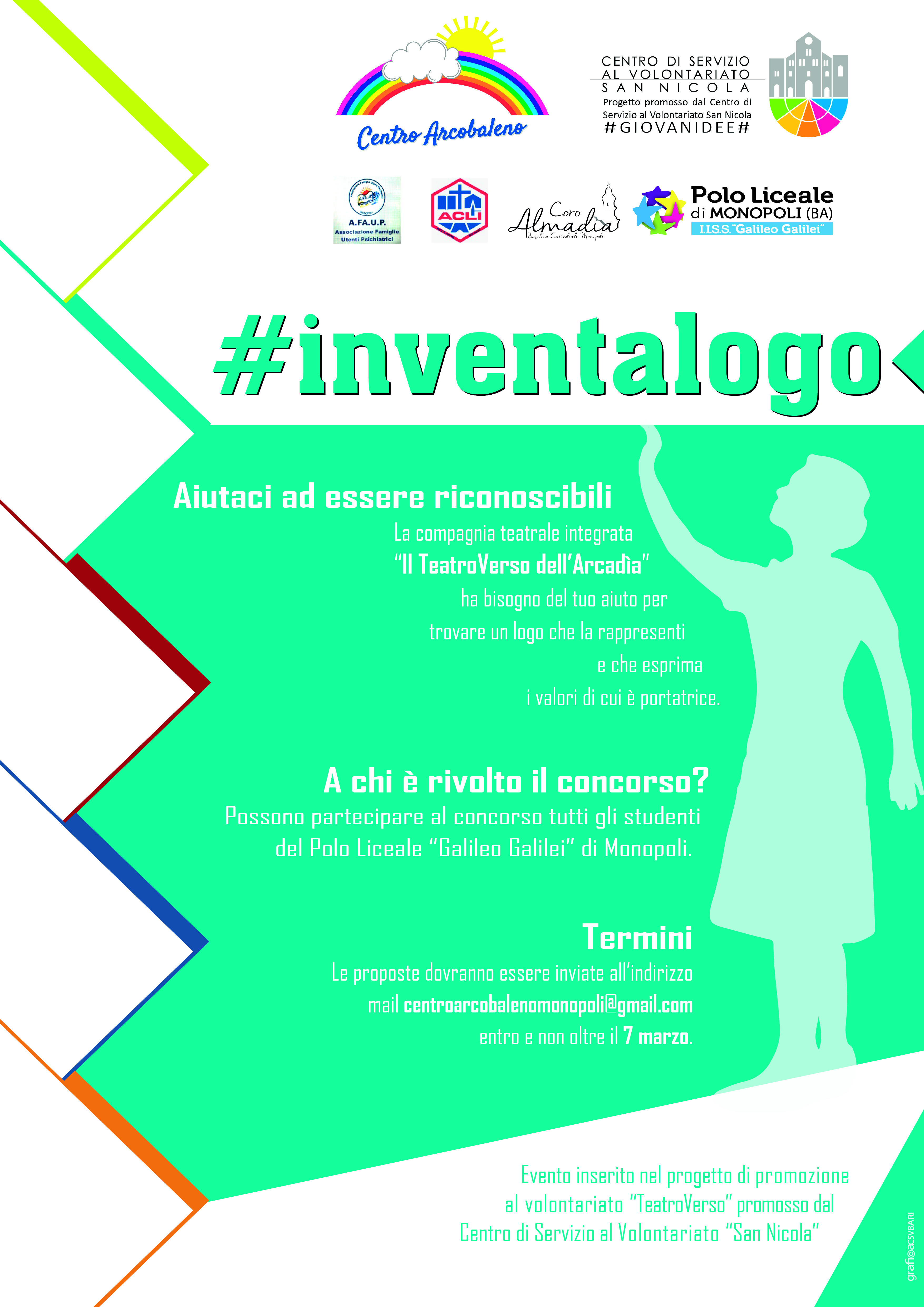 Locandina #INVENTALOGO - TeatroVerso dell'Arcadìa #GIOVANIDEE-
