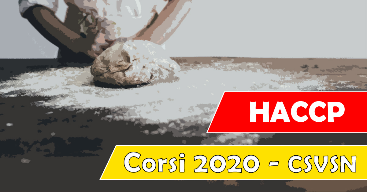 Banner HACCP per Volontari - Corsi di Formazione 2020 CSVSN