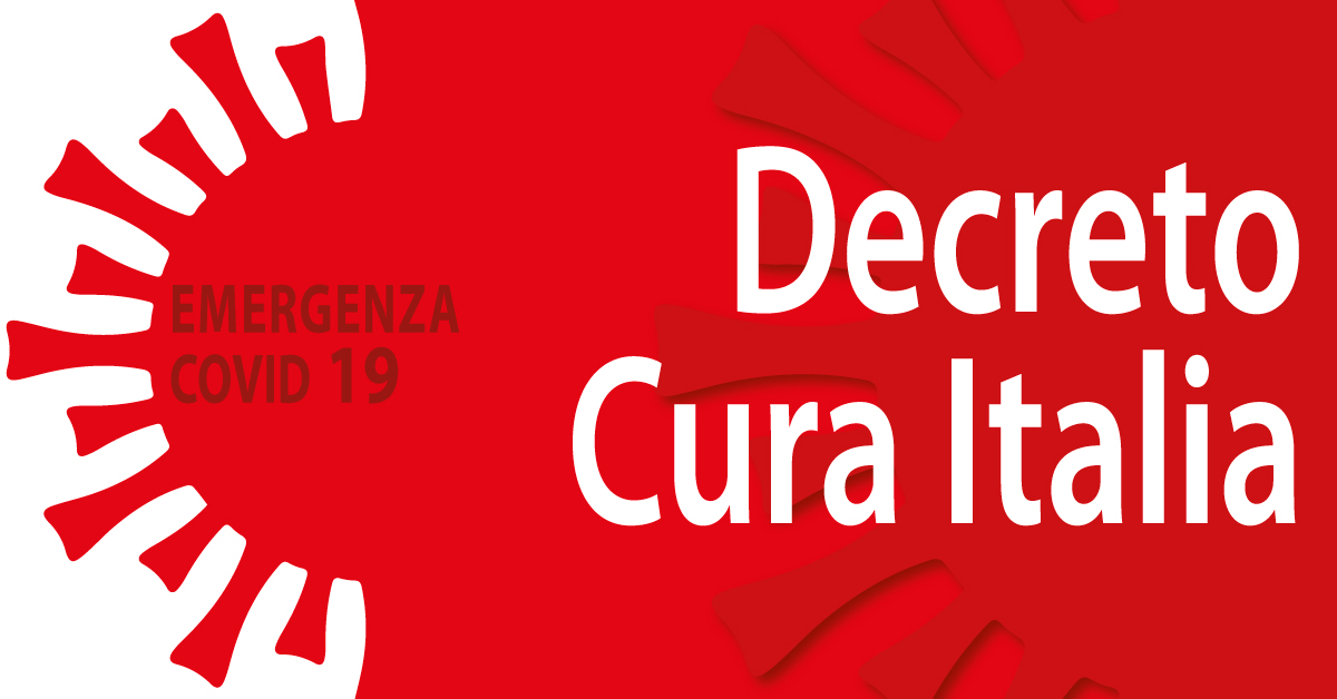 Banner emergenza coronavirus Decreto Cura Italia