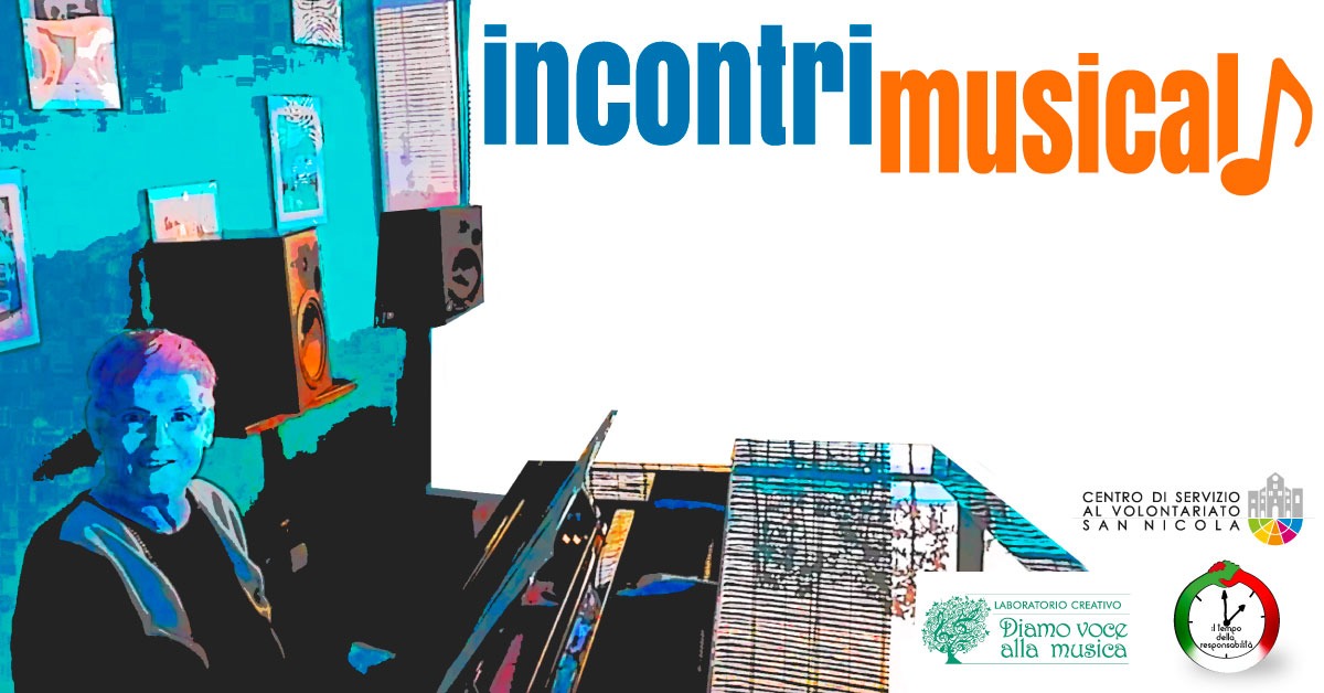 Banner Incontri Musicali 2020 - CSVSN - Azioni per la coesione sociale e la comunità