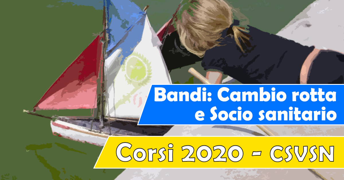 Banner bandi Cambio Rotta Socio Sanitario
