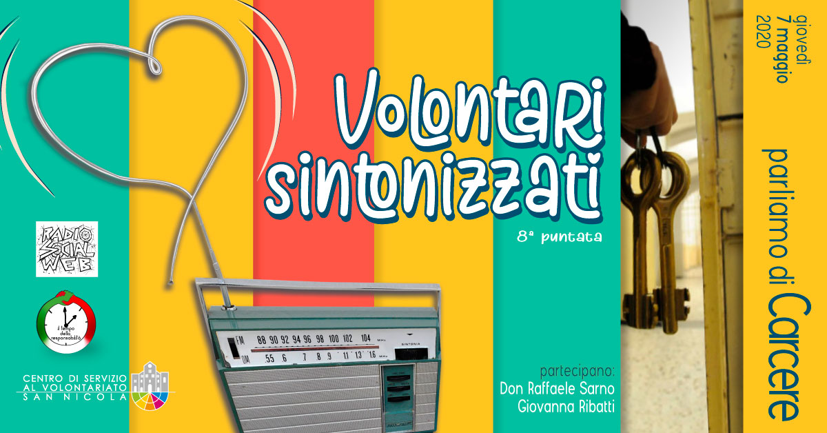 Banner Dialoghi su Carcere Volontari Sintonizzati CSVSN Radio Social Web