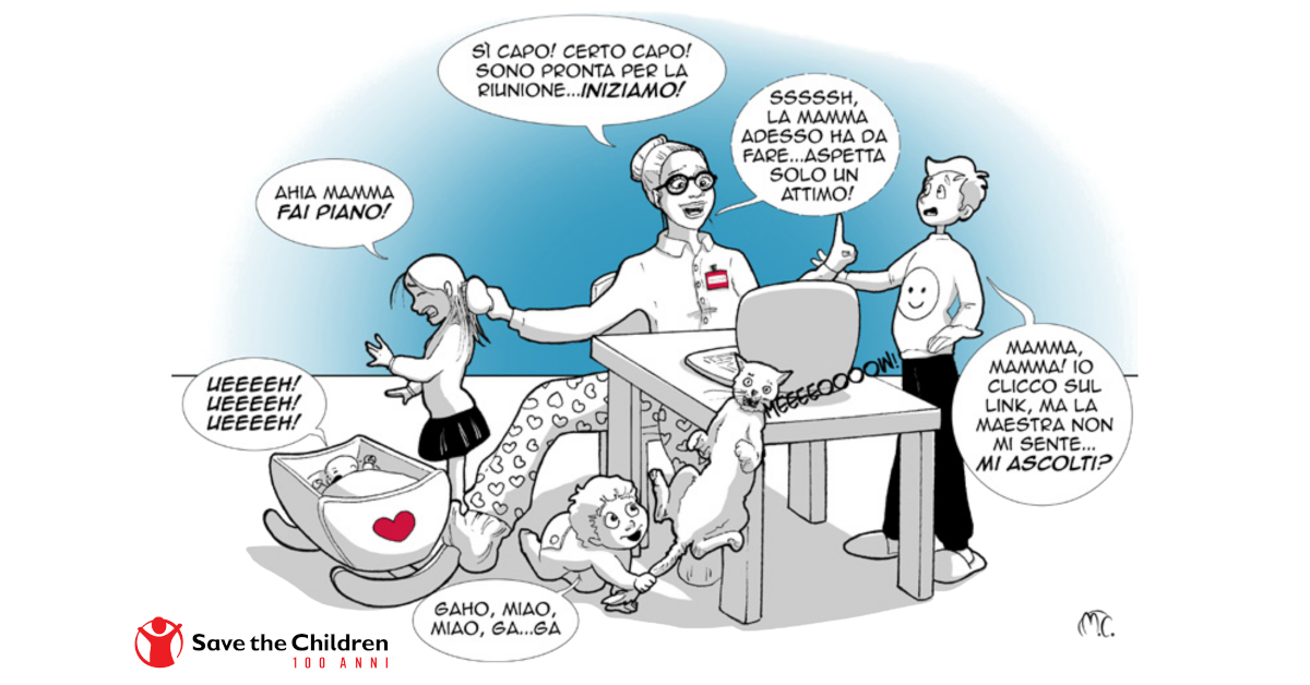 Banner Le Equilibriste - La Maternità in Italia - Report 2020 Save the Children