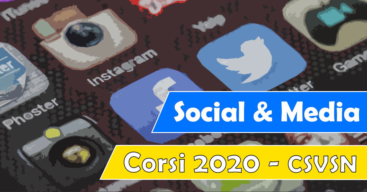 Banner Social & Media corso formazione CSVSN