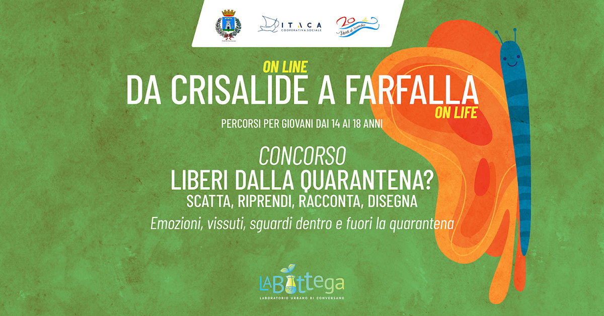 Banner concorso Liberi dalla quarantena - LABottega