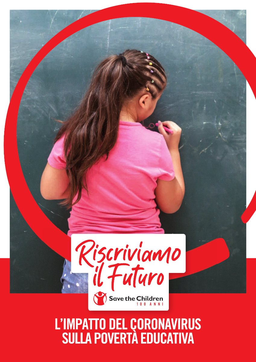 copertina Manifesto SavetheChildren Riscriviamo il futuro maggio 2020