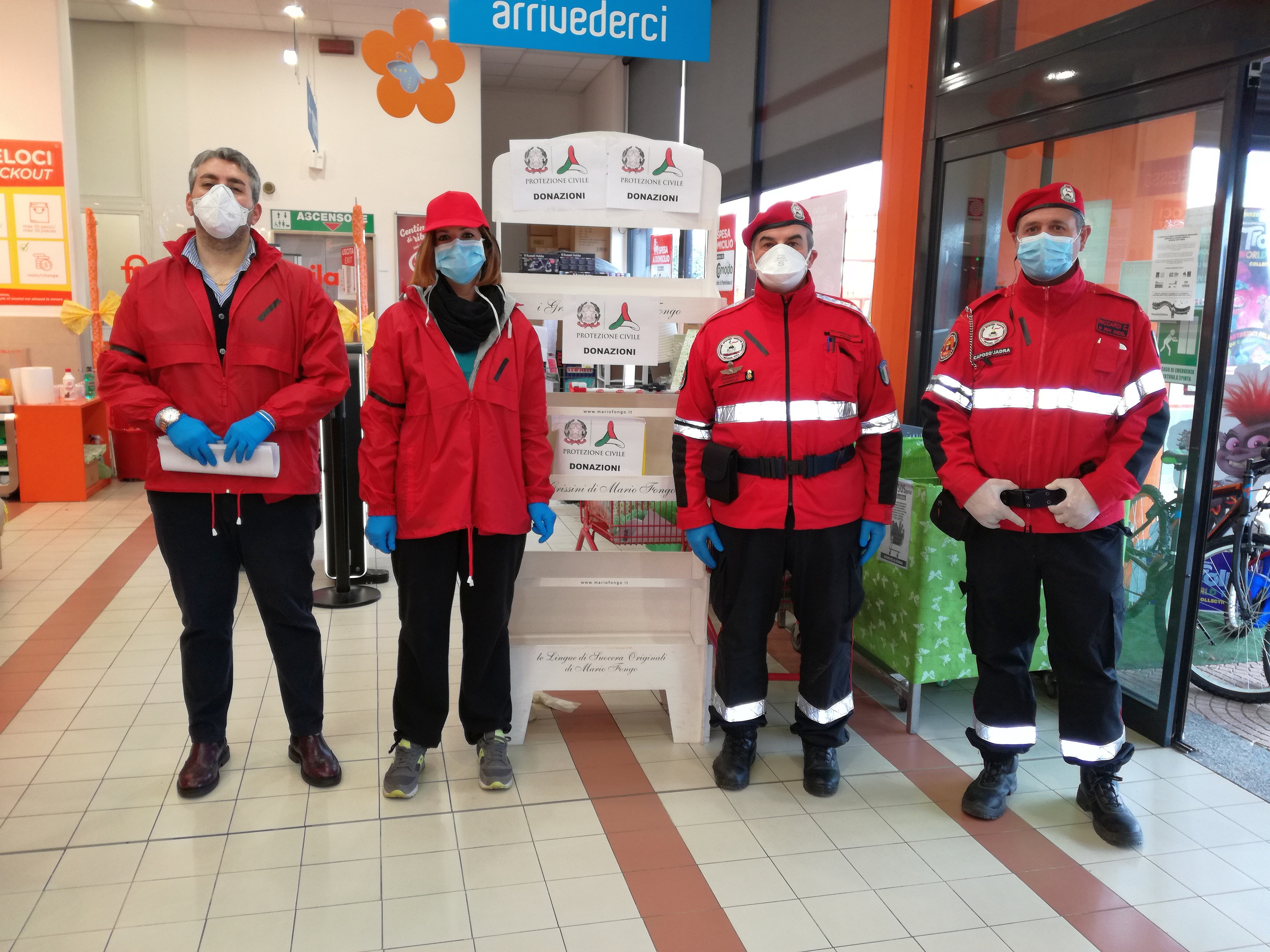 03 Azioni di solidarietà emergenza coronavirus AIOS Protezione Civile
