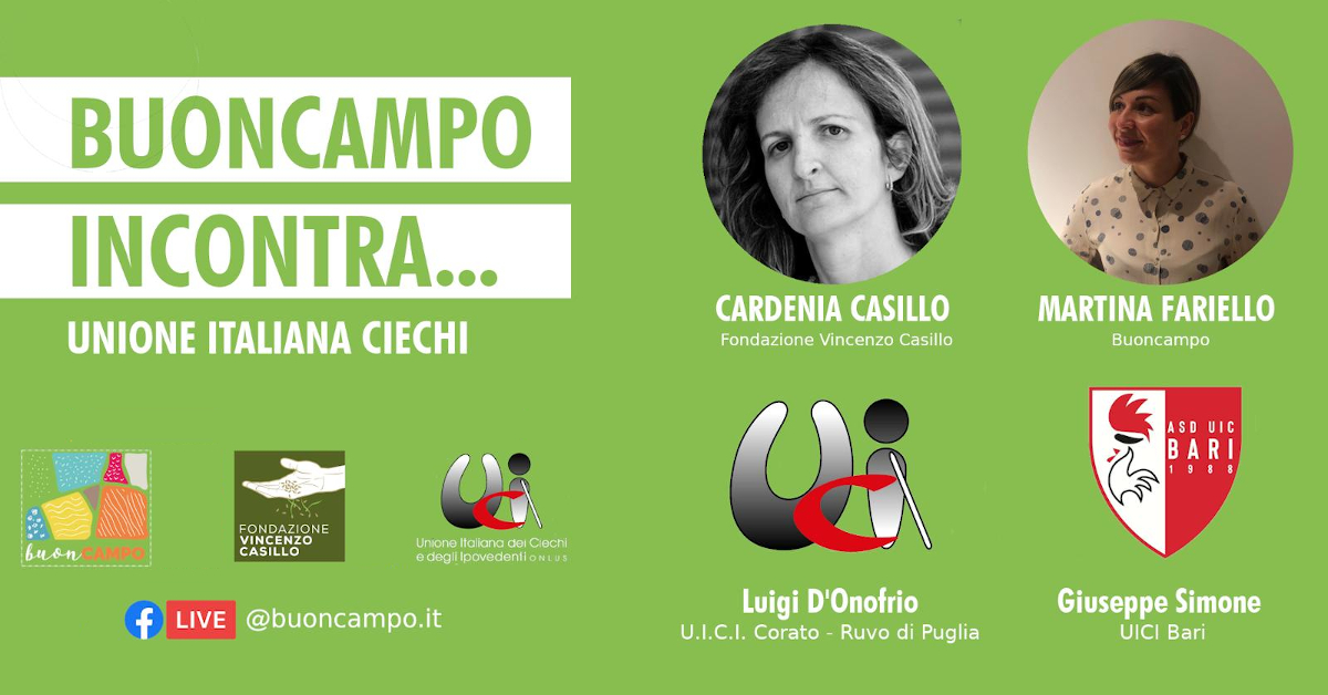 Banner BuonCampo Incontra UICI 19 Giugno