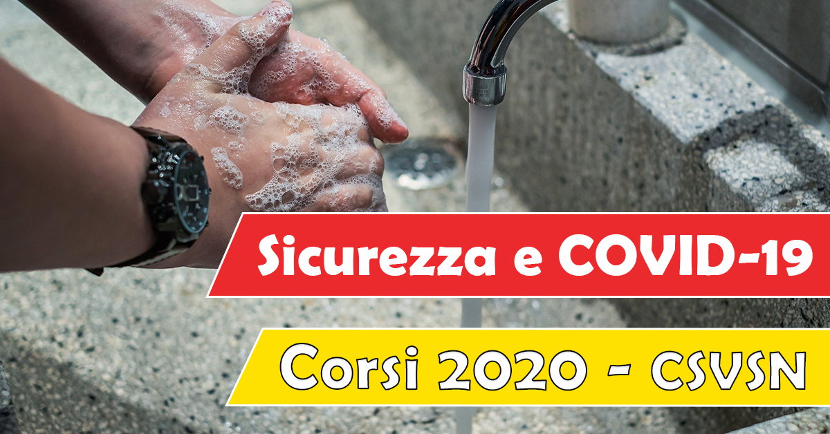 Banner Sicurezza e Covid - corso formazione 2020 CSVSN