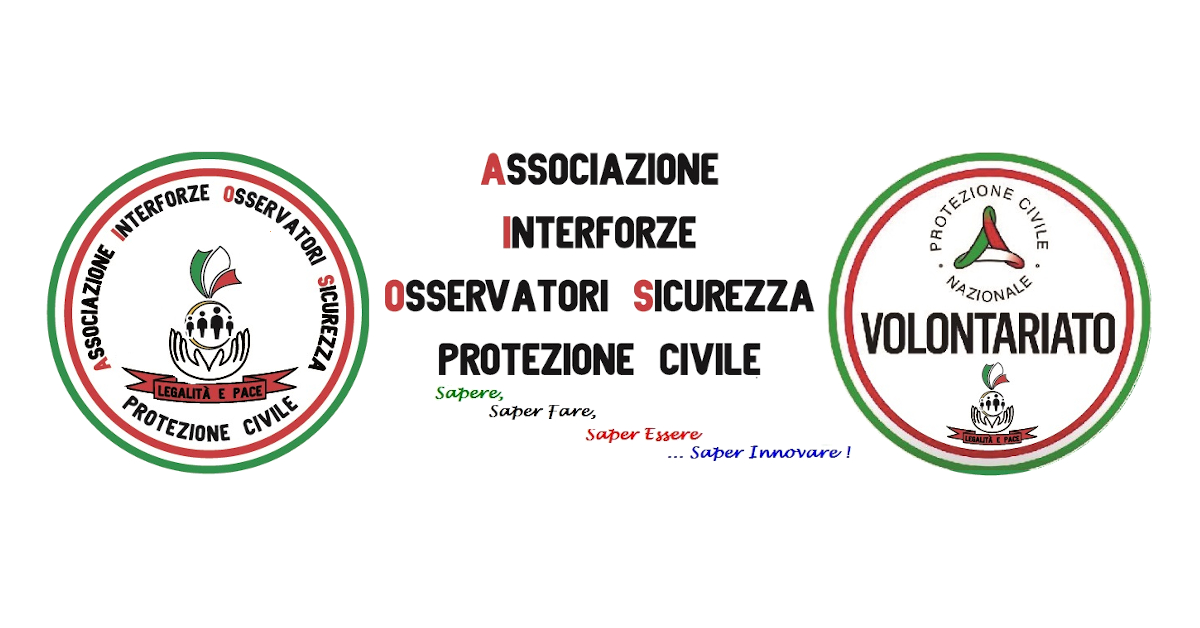 Banner logo AIOS Protezione Civile