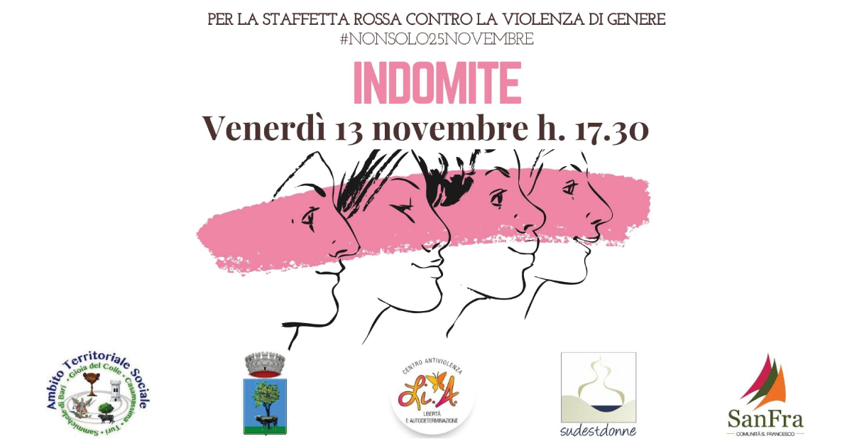 Banner Indomite - CAV LIA Ambito Gioia del Colle Comune Turi