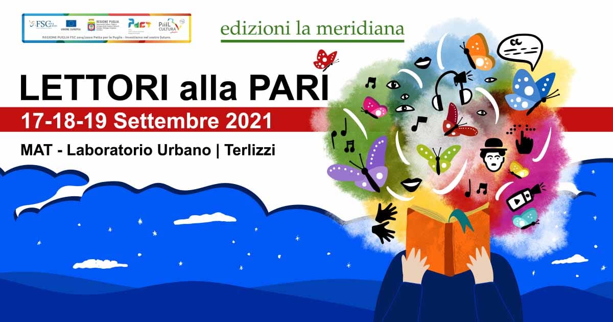 Banner Lettori alla Pari fiera libro accessibile 2021
