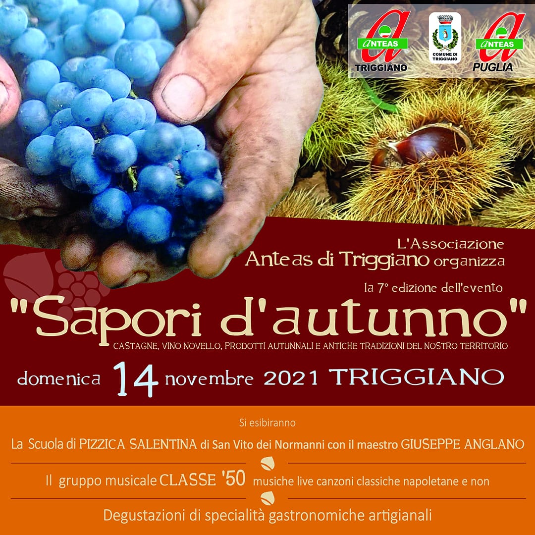 Banner Anteas Triggiano Sapori d'Autunno 2021