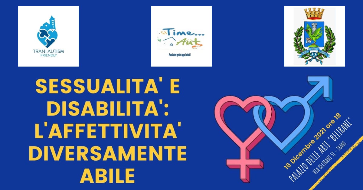 Banner Sessualità e disabilità l'affettività diversamente abile TIME AUT ODV