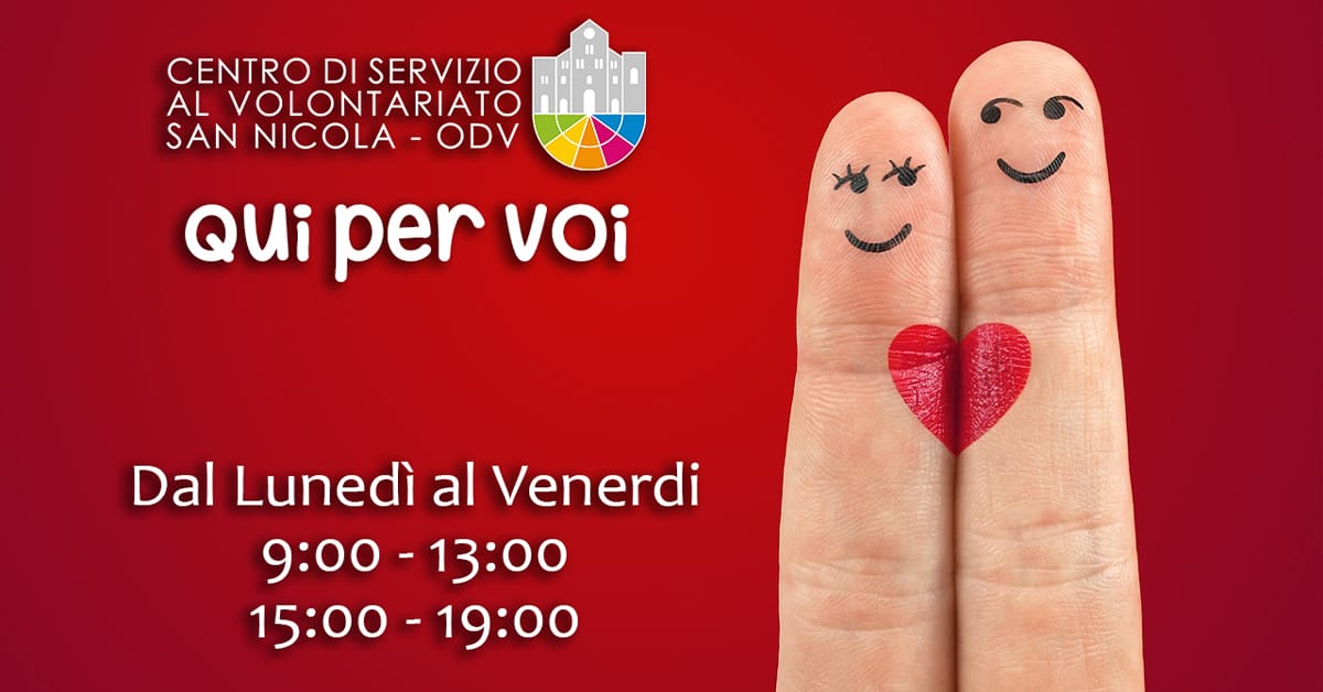 Banner CSVSN Qui per Voi 2022