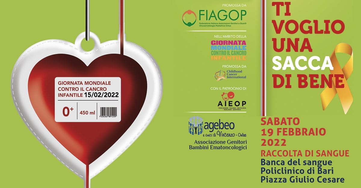 Banner Ti voglio una sacca di bene Agebeo e amici di Vincenzo
