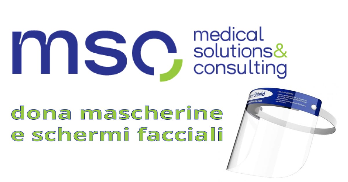 Banner Medical Solutions & Consulting dona mascherine e schermi facciali alle associazioni di volontariato