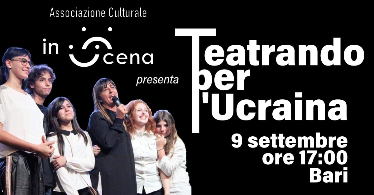 banner In SCena presenta Teatrando per l'Ucraina-n