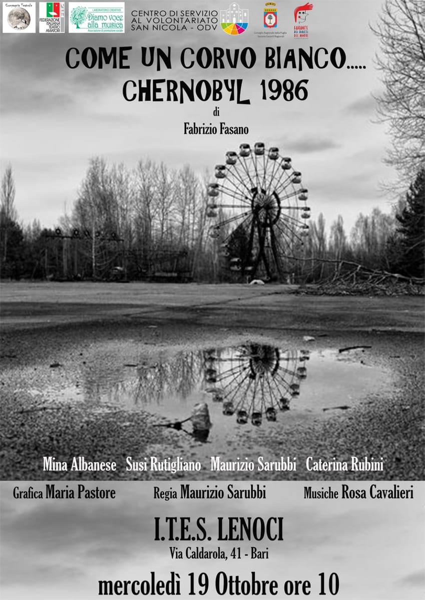 Locandina Come un corvo bianco… Chernobyl 1986