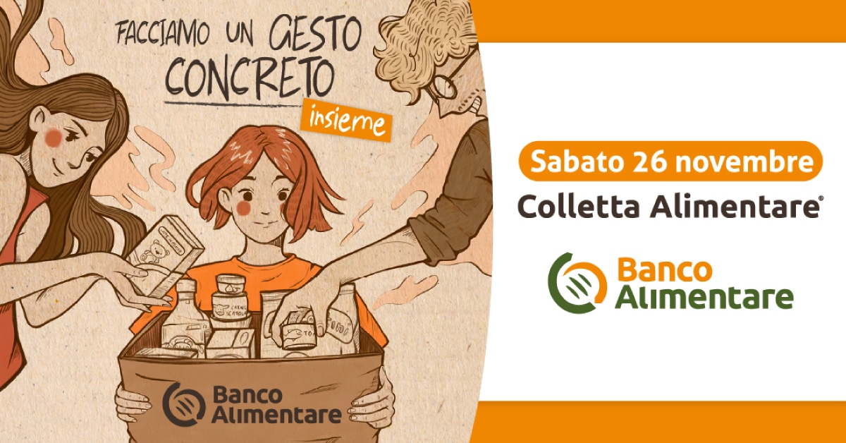 Banner Giornata Nazionale della Colletta Alimentare 2022