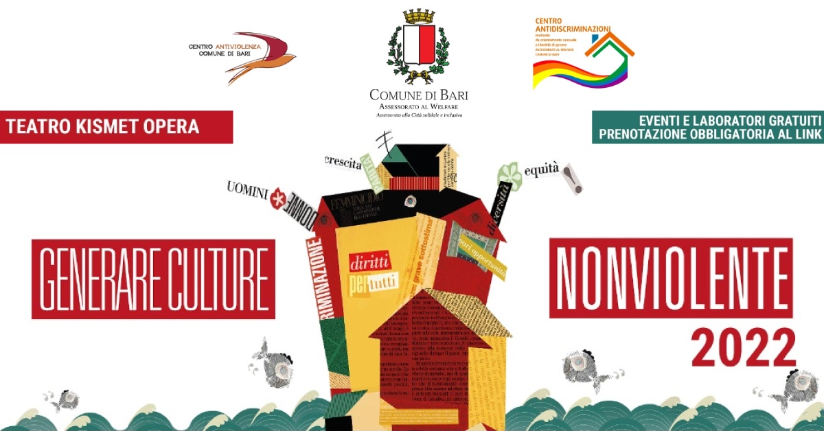 Banner generare culture non violente 2022